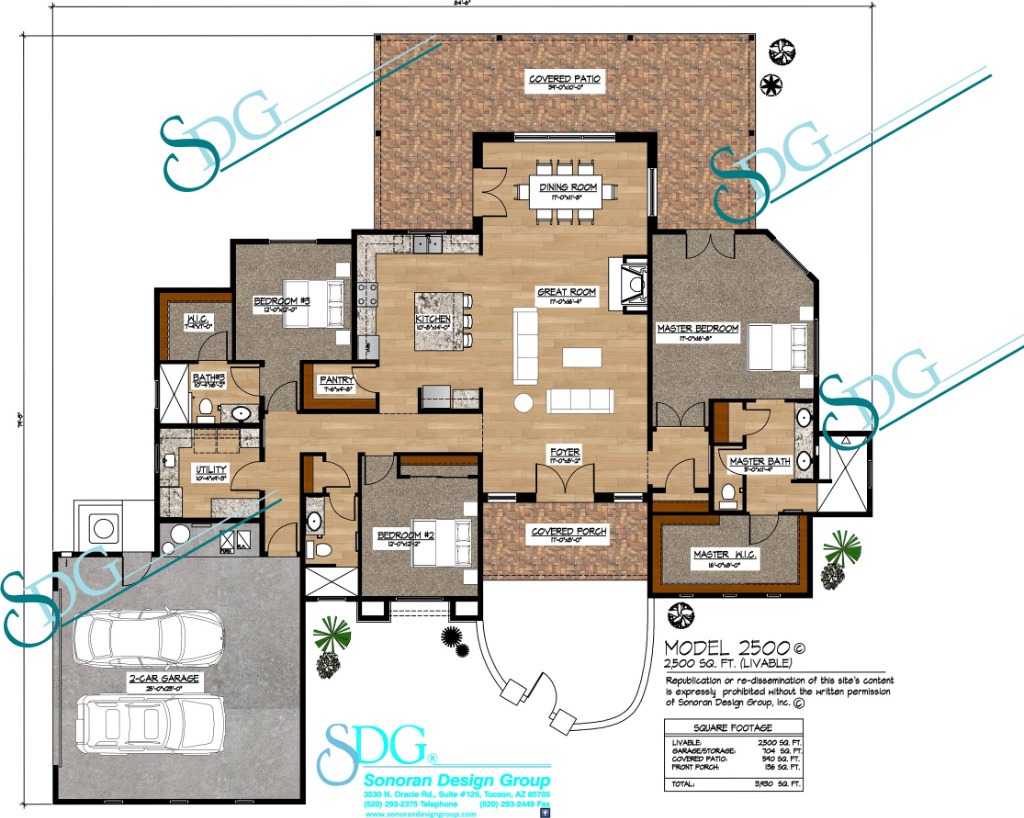 Stock House Plan 2500