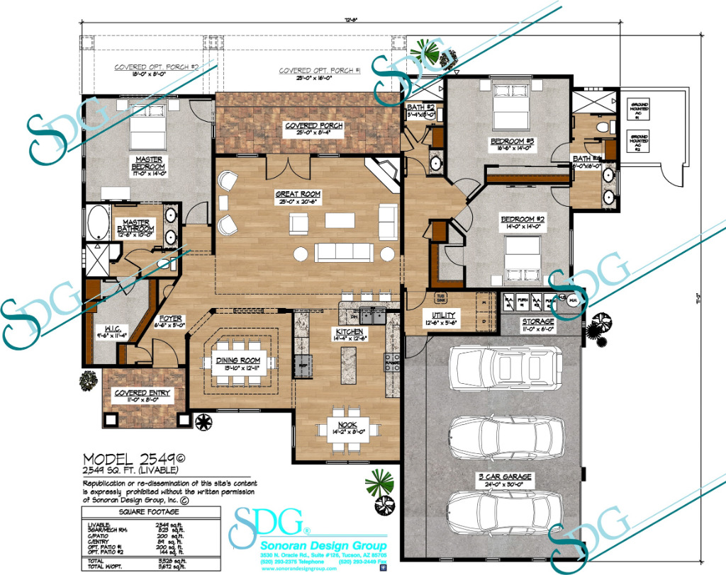 Stock House Plan 2549