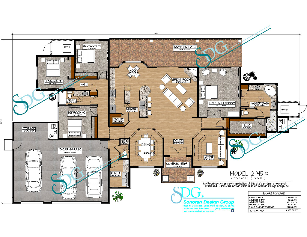 Stock House Plan 2795