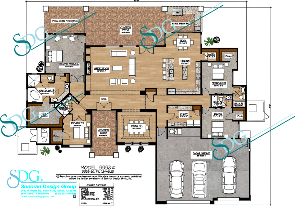 Stock House Plan 3338